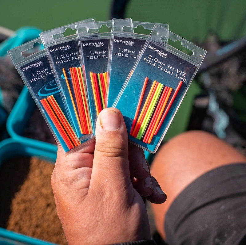 Drennan Hi-Viz Pole Float Tips